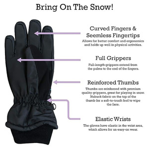 Gants tactiques d'hiver thermiques blindés pour le ski, en microfibre, à doigts complets, pour le cyclisme, les sports de plein air et la course - Product Image 4