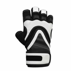 Vente chaude Gym Fitness Gants En Cuir Mousse Rembourré pour L'entraînement et L'haltérophilie - Product Image 2