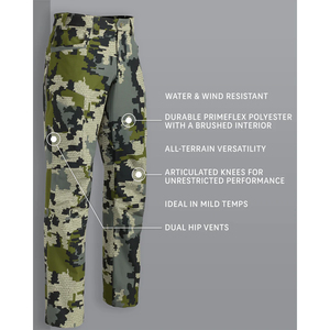 Pantalon de chasse d'hiver pour homme - Imperméable et respirant 100% polyester Couleurs/logo personnalisables Service OEM pour adultes - Product Image 6