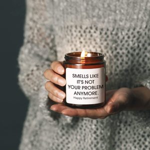 Vela Aromática en Frasco de Cemento, Estilo Industrial, para Interiores y Exteriores - Product Image 3