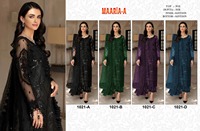 Faux Georgette lourde avec séquence de broderie Costume pakistanais pour exportateur et fournisseur mondial