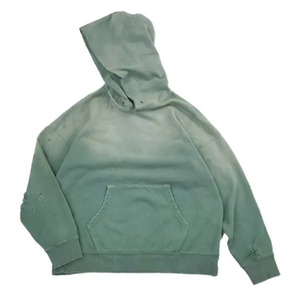 New Arrival Men's Hoodies <b>Sweatshirts</b> <b>Vintage</b> Stone Acid Wash Pockets Casual Pullover Oversize Breathable Hoodies for Men - Product Image 5