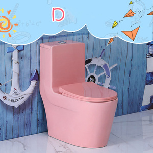 Inodoro Infantil de Cerámica <span class=keywords><strong>MUBI</strong></span> WC, Económico, de Piso, Colorido, para Guardería, Baño, Inodoro Infantil de Una Pieza - Product Image 4