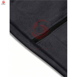 Sweats à capuche brodés à fermeture éclair fabriqués directement en usine Techniques d'impression de strass personnalisés Tarifs bon marché PK Tendance Hommes - Product Image 5