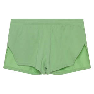 Shorts de pyjama en coton pour hommes, personnalisables, vente en gros, haute qualité, avec fente latérale et poche arrière, fabrication OEM - Product Image 5
