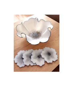 Elegante tazón redondo de resina para regalar boda inauguración de la casa decorativo multiusos servir hogar cocina comedor Decoración - Product Image 1