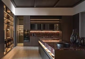 Cabinetry ชุดตู้ครัวไม้เนื้อแข็งตู้ครัวทันสมัยพร้อมประกอบ - Product Image 3