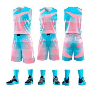 Camiseta de baloncesto de talla grande de secado rápido con impresión por transferencia térmica de alta calidad personalizada al por mayor para camiseta - Product Image 3