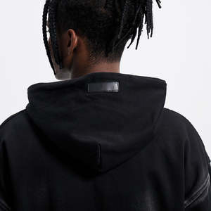 Fabricant de sweats à capuche délavés à l'acide OEM/ODM Sweat à capuche 100% coton vierge à fermeture éclair Hip Hop Sweats à capuche lourds Haut pour hommes - Product Image 6