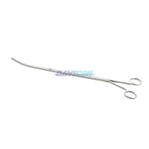 Pinza Toracoscópica DeBakey de Acero Inoxidable, Curva de 115 mm, Mandíbulas Atraumáticas 2x3, Eje de 10 mm, Longitud de Trabajo de 25.5 cm (14.25 pulgadas) (36 cm) - Product Image 2