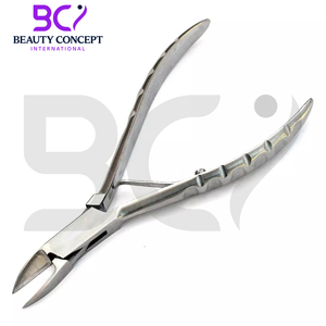 Cortauñas de Podología de Alta Resistencia de 6 Pulgadas, Curvado, de Acero Inoxidable, para Uñas Gruesas y Cutículas, con Mandíbula Ancha - Product Image 2