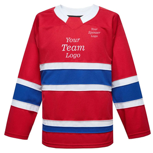 2025 nouveaux ensembles de maillots de Hockey sur glace personnalisés pour hommes uniforme de Sport en gros de haute qualité 100% Polyester avec la dernière conception - Product Image 1