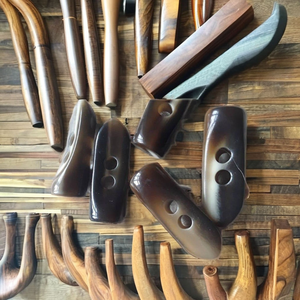 Veste à boutons à bascule en corne de buffle de style religieux de qualité supérieure Style artisanal naturel minimaliste - Product Image 5