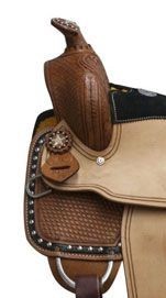 Sillín inglés de alta calidad cuero genuino Western Trail Horse Racing producto OEM al por mayor de India - Product Image 3