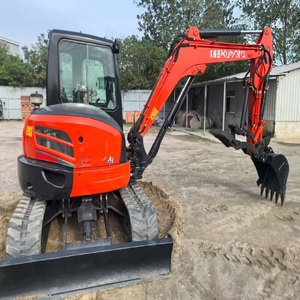 Miniexcavadora KX057-5, Construcción de Primera Calidad, 12,200 LBS de Peso, Motor de 47.6 HP, Caja de Cambios, Bomba PLC, Rodamiento, 34 Toneladas, Rápida - Product Image 4