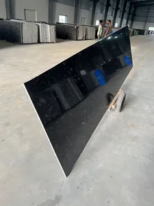 แผ่นหินแกรนิตธรรมชาติแผ่นหินแกรนิตสีดำแผ่นพื้นขัดพื้นแผ่นใหญ่ผลิตจากผู้ผลิตอินเดียราคาโดยตรง - Product Image 3