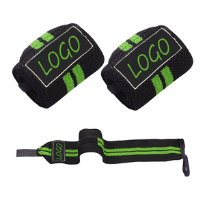 Offre Spéciale Logo personnalisé Dragonne Wraps Fitness Training Gym Haltérophilie Sangles de main pour la dynamophilie - Product Image 1