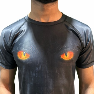 High Quality MMA <b>BJJ</b> <b>Rash</b> <b>Guard</b> 2025 Design Your Own Custom Short Sleeve Breathable Quick Dry Unisex - Product Image 5