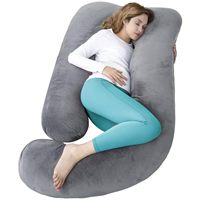 Almohadas de Embarazo para Dormir, Almohada de Maternidad de 57 Pulgadas para Mujeres Embarazadas con Funda Extraíble y Lavable