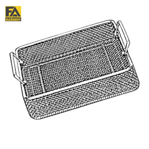 Cesta de malla aprobada por CE e ISO de 240x258x50mm Base de acero inoxidable para instrumentos quirúrgicos - Product Image 2