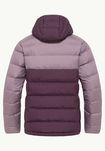 Veste matelassée décontractée pour femmes à capuche, respirante, séchage rapide, coupe-vent, légère, en polyester imprimé brut, rembourrage en coton - Product Image 6