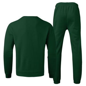 Conjunto Deportivo de Invierno para Hombre, Pantalón y Sudadera de 2 Piezas, 100% Algodón, Traje Deportivo Ecológico con Logotipo Personalizado - Product Image 6