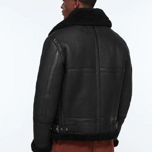 Chaquetas de Invierno de Piel de Oveja Genuina para Mujer, Cantidad Disponible, Chaqueta de Cuero de Último Diseño Personalizada para Mujer y Hombre - Product Image 3