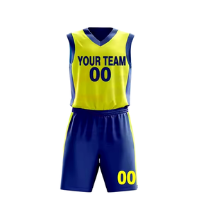 Uniforme de basket-ball pour hommes, vêtements de sport fabriqués au Pakistan, ensembles unis personnalisés de haute qualité, respirants et abordables - Product Image 1