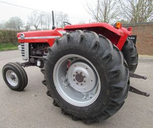 Tracteur agricole d'occasion Massey Ferguson 185 à roues, 75 CV, moteur agricole, pour usage agricole avec équipement pour inspection vidéo - Product Image 3