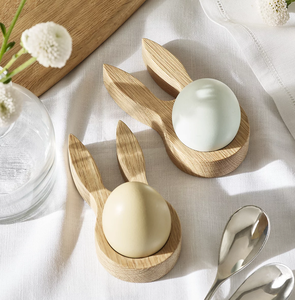 Porte-oeufs en bois de qualité supérieure tasse artisanat classique coquille d'oeuf artisanat support de porte-oeufs en bois - Product Image 4