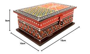 Caja de Joyería de Madera Personalizable con Diseños Artísticos Únicos para Proteger la Joyería del Polvo a un Precio Accesible - Product Image 2