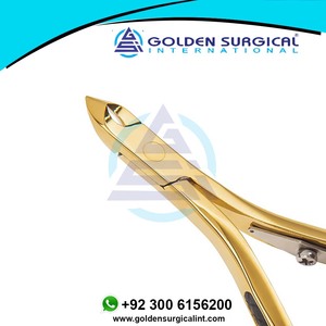 Beauty <b>Cuticle</b> Nipper, Gold Series Heavy Duty <b>Cuticle</b> & Hangnail <b>Trimmer</b>, Titanium Coated for Maximum Durability - Product Image 6