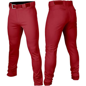 Nouveau design de pantalons de baseball personnalisés de haute qualité vêtements de sport en polyester respirant avec pantalon de baseball à rayures de grande taille - Product Image 6
