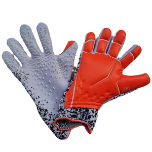 Gants de gardien de but de football professionnels pour adultes Qiqiang, haute qualité, épaissis, antidérapants, gants de compétition, plusieurs couleurs, sport - Product Image 1