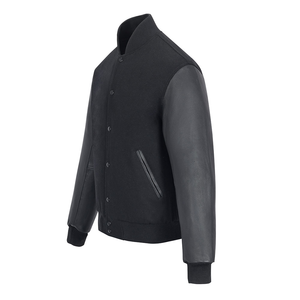 Good Quality Wholesale Custom Eco-Friendly Stand Collar Baseball <b>Bomber</b> <b>Varsity</b> <b>Jacket</b> Winter Letterman <b>Jacket</b> for <b>Men</b> - Product Image 5