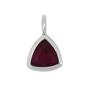 Design classique à la mode en argent sterling 925 pendentif en forme de grenat pierre précieuse - Product Image 6