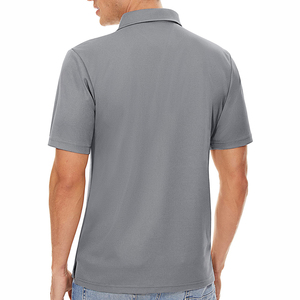 Cantidad a granel de algodón sólido de alta calidad para camisas para hombres colores personalizados y logotipo transpirable Venta de secado rápido - Product Image 4