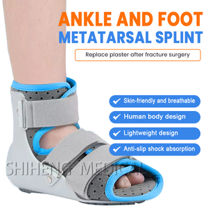 Botte orthopédique médicale à angle réglable avec attelle de cheville pour blessure, entorse de la cheville, physiothérapie du pied - Product Image 2