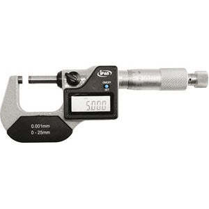 Precision Din 863 <b>IP</b> 65 Digital Electronic Micrometers Metal Material 0-25mm Measuring Range for Measurements - Product Image 1