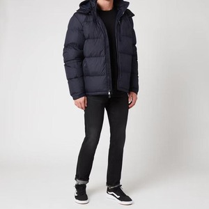 Chaqueta Acolchada con Capucha para Hombre, Chaqueta Acolchada Aislante para Hombre, Chaqueta de Invierno Brillante Acolchada para Ropa de Calle, Ropa Casual - Product Image 2