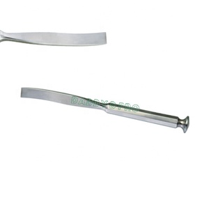 สิ่วกระดูกสำหรับการผ่าตัด,สิ่วตรงและโค้งทำจากสเตนเลสสตีลสตีลกระดูกและข้อสำหรับสัตวแพทย์ - Product Image 6