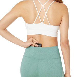 Women Knitted Anti-Bacterial Breathable Scrunch Butt Lifting Gym Fitness Seamless Workout Leggings <b>Tummy</b> <b>Control</b> Yoga Pants - Product Image 3