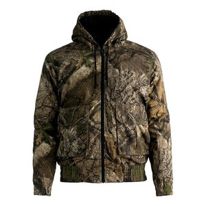 Chaqueta de caza para hombre impermeable transpirable de alta calidad al por mayor con opciones personalizables de tela de carcasa suave de diseño estampado - Product Image 1