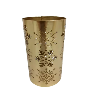 Les bougies votives en métal les plus exigeantes en or nickel brillant sont des fabricants et des exportateurs indiens pour les occasions de Noël - Product Image 4