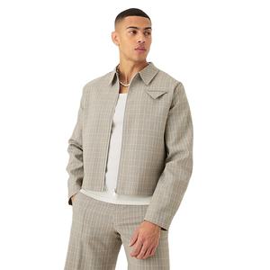 Vestes d'hiver pour hommes, coupe classique, personnalisables, avec logo sur le col, vente en gros, prix d'usine, collection hiver, poids lourd - Product Image 1