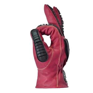 Guantes de seguridad de dedo completo de microfibra duraderos de alta calidad al por mayor deportes tácticos al aire libre guantes resistentes a impactos - Product Image 3