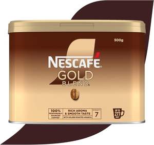 NESCAFÉ Gold Blend Café Instantáneo Neutral de Grado Premium con Cafeína, Granos de Arábica y Robusta, Bolsa de 500g, Alemania, 24 Meses - Product Image 3