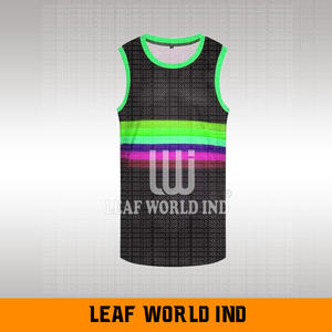 Camiseta de baloncesto de malla acanalada, diseño de sublimación personalizado, transpirable, que absorbe la humedad, para equipos, escuelas, deportes, novedad de 2025 - Product Image 3