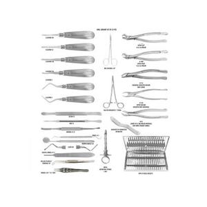 Ensemble d'instruments de chirurgie buccale dentaire 24 pièces Kit buccal dentaire Équipement dentaire - Product Image 2