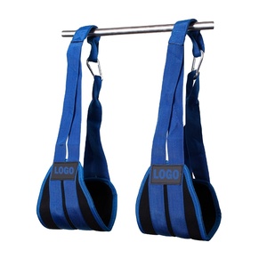 Ab <b>Straps</b> Custom Adjustable Lightweight Polyester Cotton Unisex Gym Weightlifting Hanging Slings for <b>Knee</b> & Leg Raises Ab <b>Straps</b> - Product Image 1